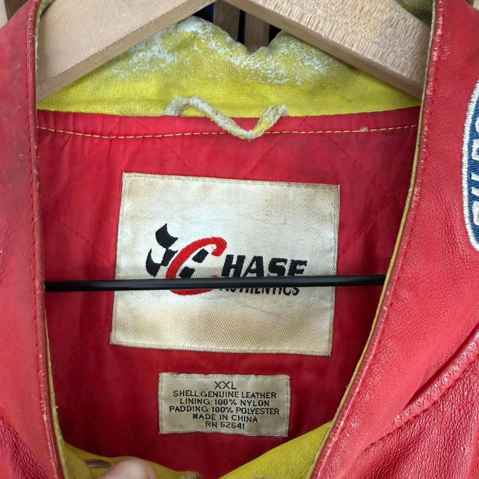 Chase Authentics Vintage 90s Dupont Leather Racing Jacket on Chase Tag Size US XXL / EU 58 / 5 - 6 Thumbnail