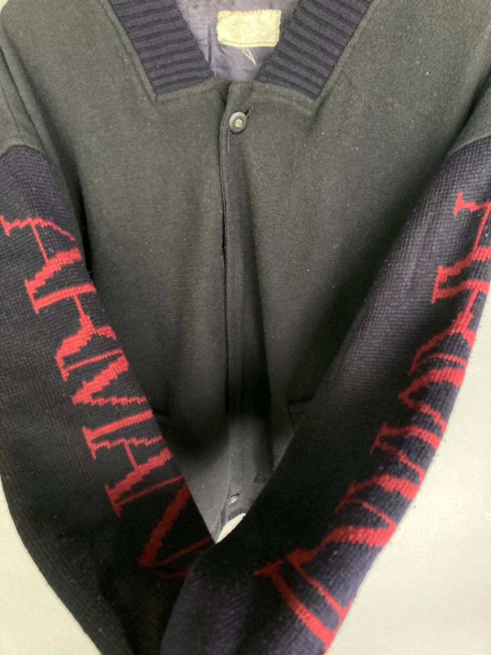 Armani Vintage 80’s Armani Varsity Jacket Size US XL / EU 56 / 4 - 3 Thumbnail