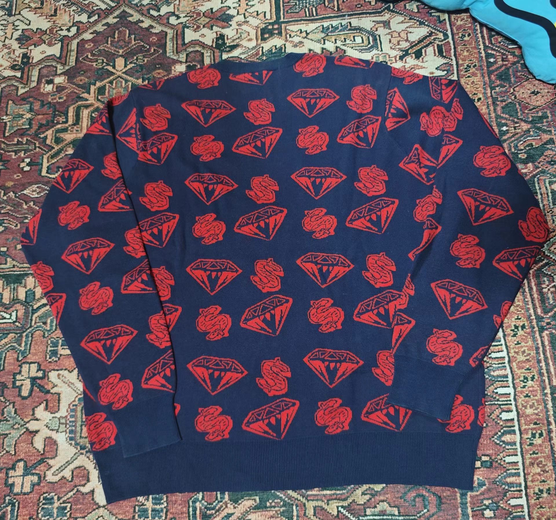 Billionaire Boys Club Billionaire Boys Club Diamond Money Label Sweater Size US XXL / EU 58 / 5 - 2 Thumbnail