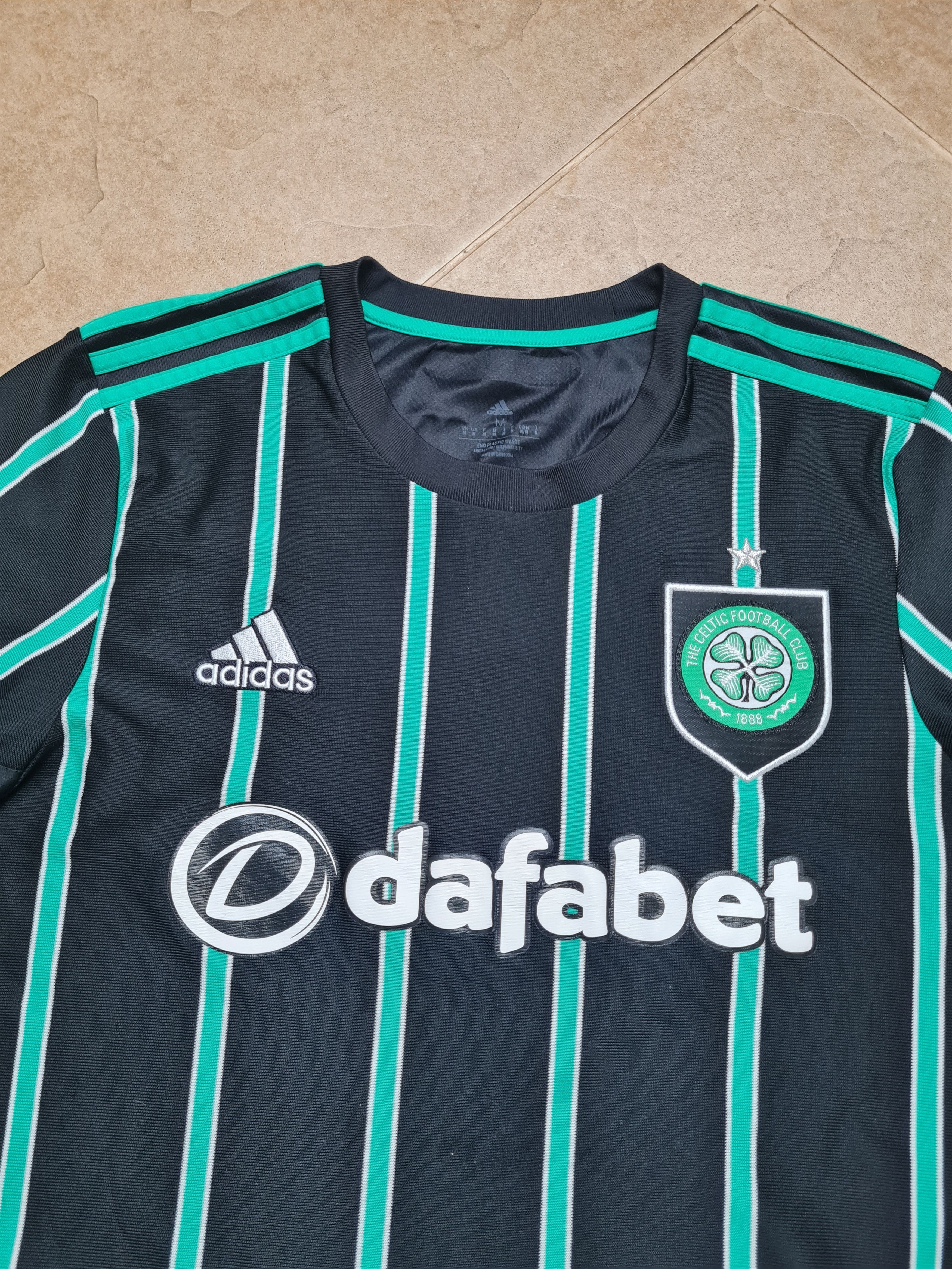 Adidas CELTIC 2022/2023 AWAY FOOTBALL SHIRT ADIDAS ADULT HA8326 Size US M / EU 48-50 / 2 - 16 Thumbnail