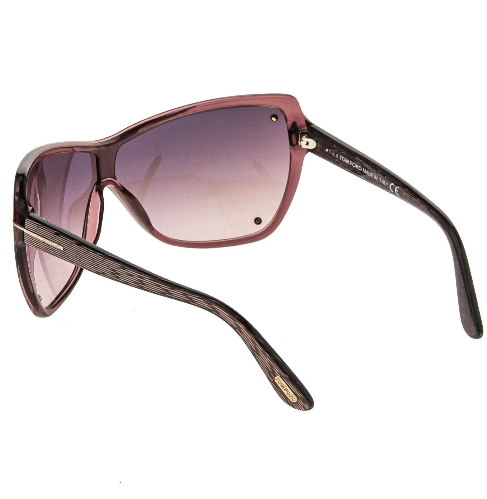 Tom Ford TOM FORD TF363 EKATERINA 71Z Red Wine Screw Visor Mask 363 Size ONE SIZE - 6 Thumbnail