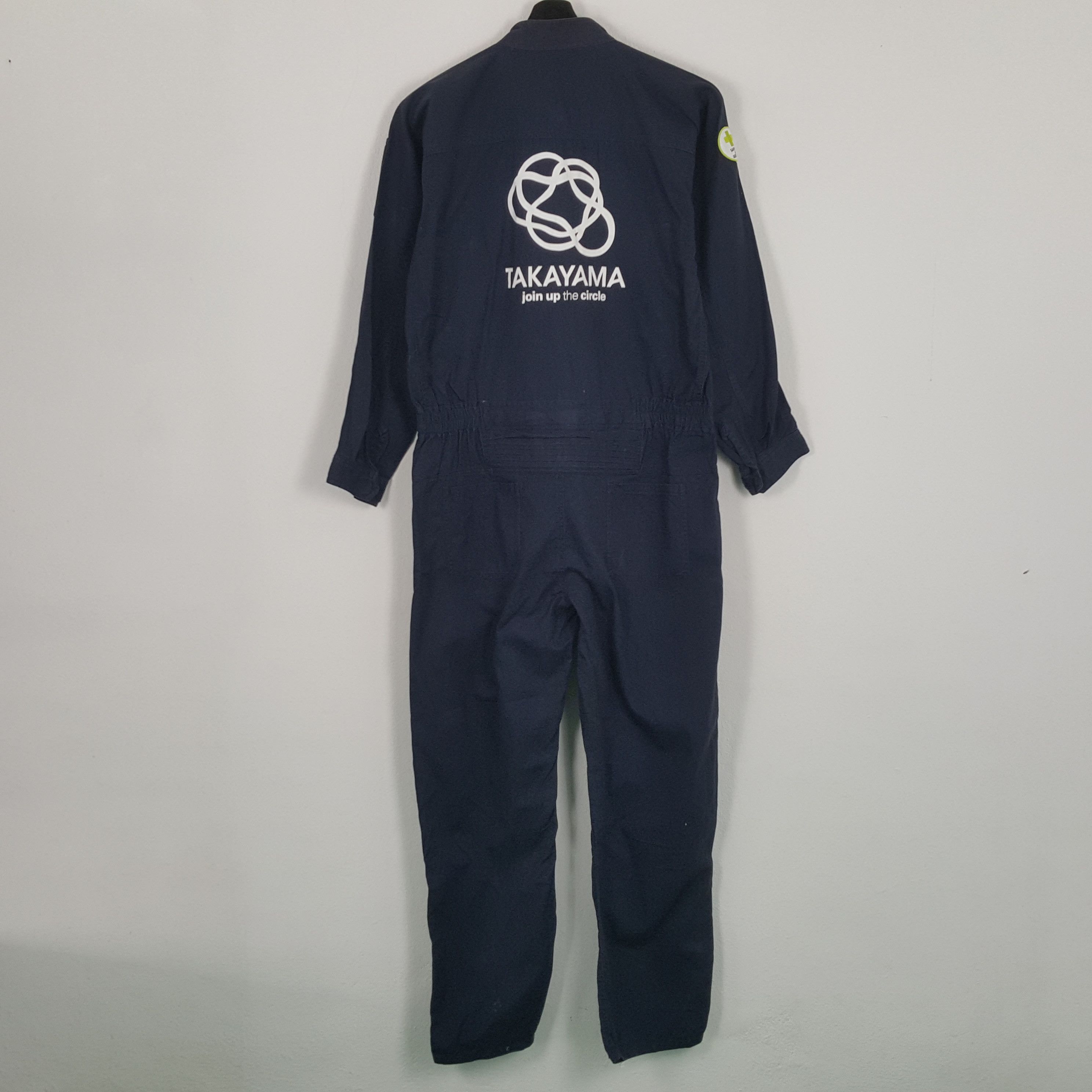 Vintage TAKAYAMA Japanese Workwear Style Coverall Jacket Size US XL / EU 56 / 4 - 1 Thumbnail