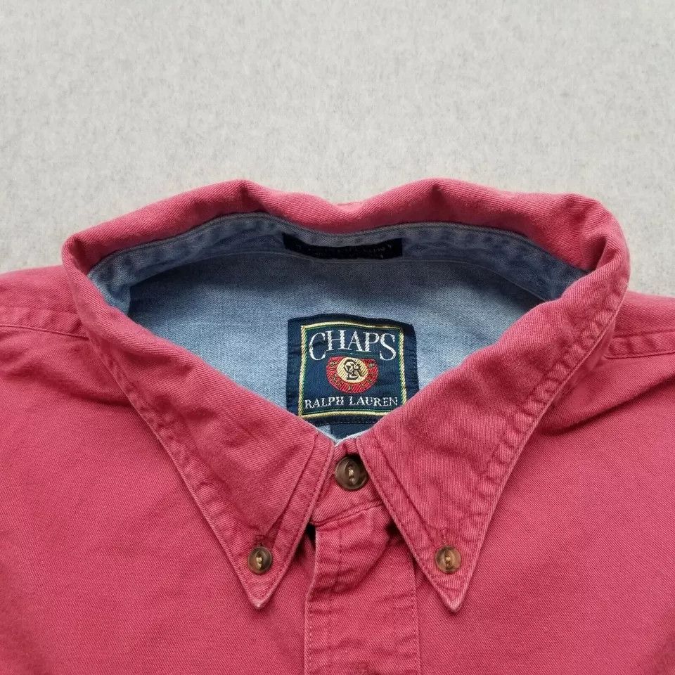 Chaps Ralph Lauren Chaps Ralph Lauren Shirt Mens XL Button Up Cotton Oversized Size US XL / EU 56 / 4 - 7 Thumbnail