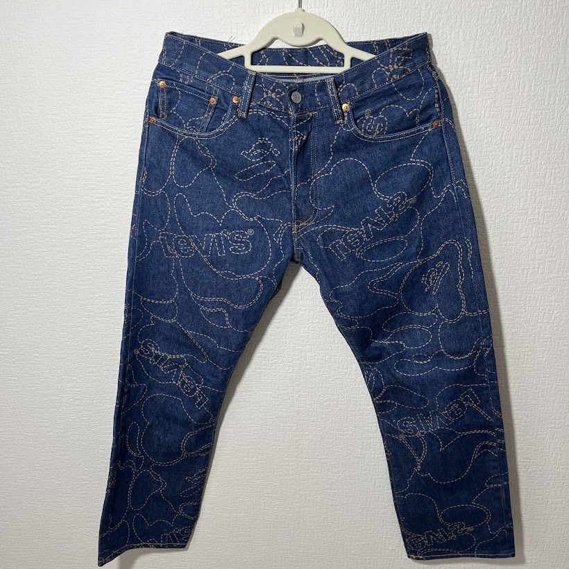 Bape × Levi's BAPE x LEVI'S CAMO 501 '93 MODEL a bathing ape