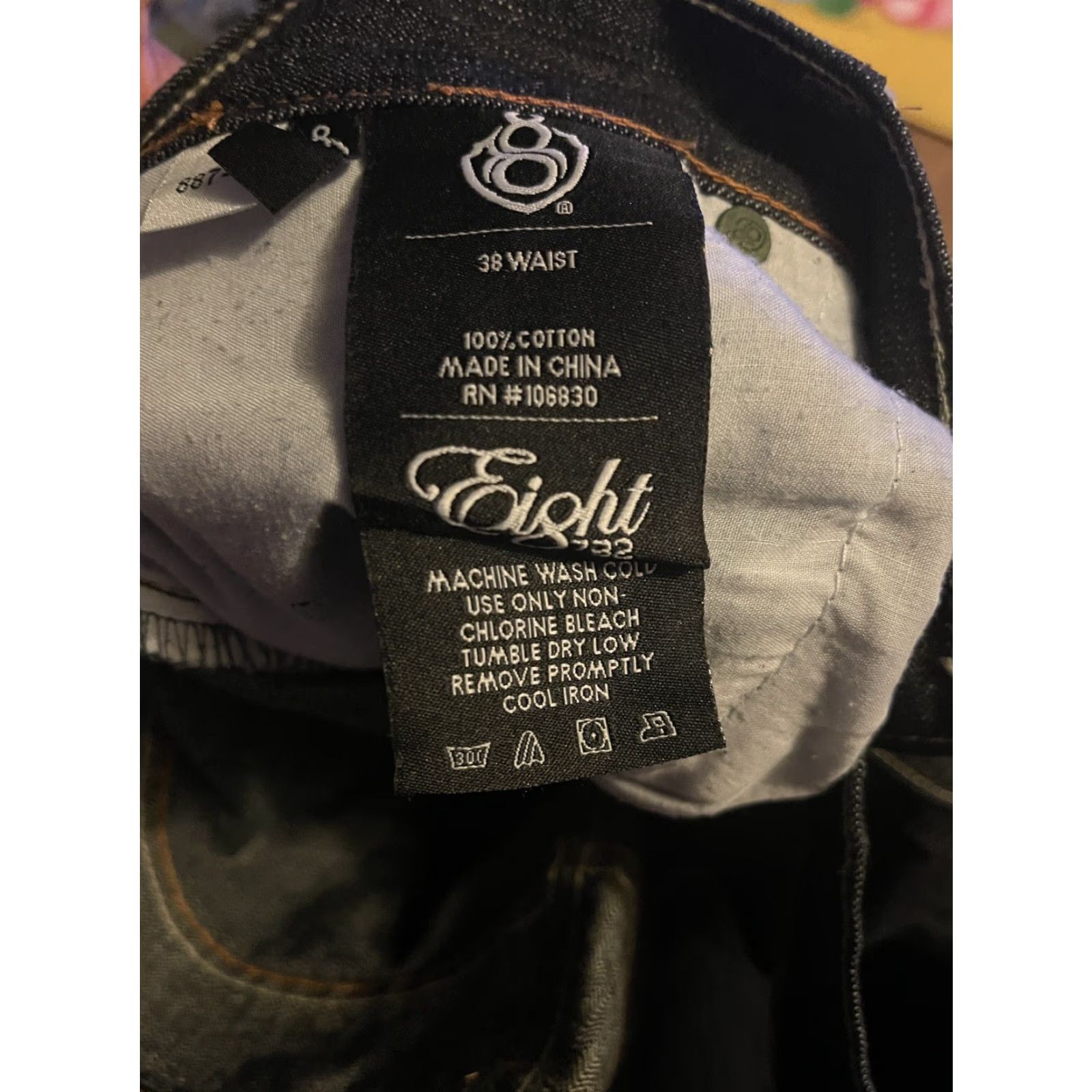 Vintage Eight 732 8732 Mens Shorts Size 38 Hip Hop Baggy Denim Blue Cotton Flat Front Relaxed Pockets Men Regular Baggy Hip Hop Rock Vintage No N/A Size US 38 / EU 54 - 8 Thumbnail