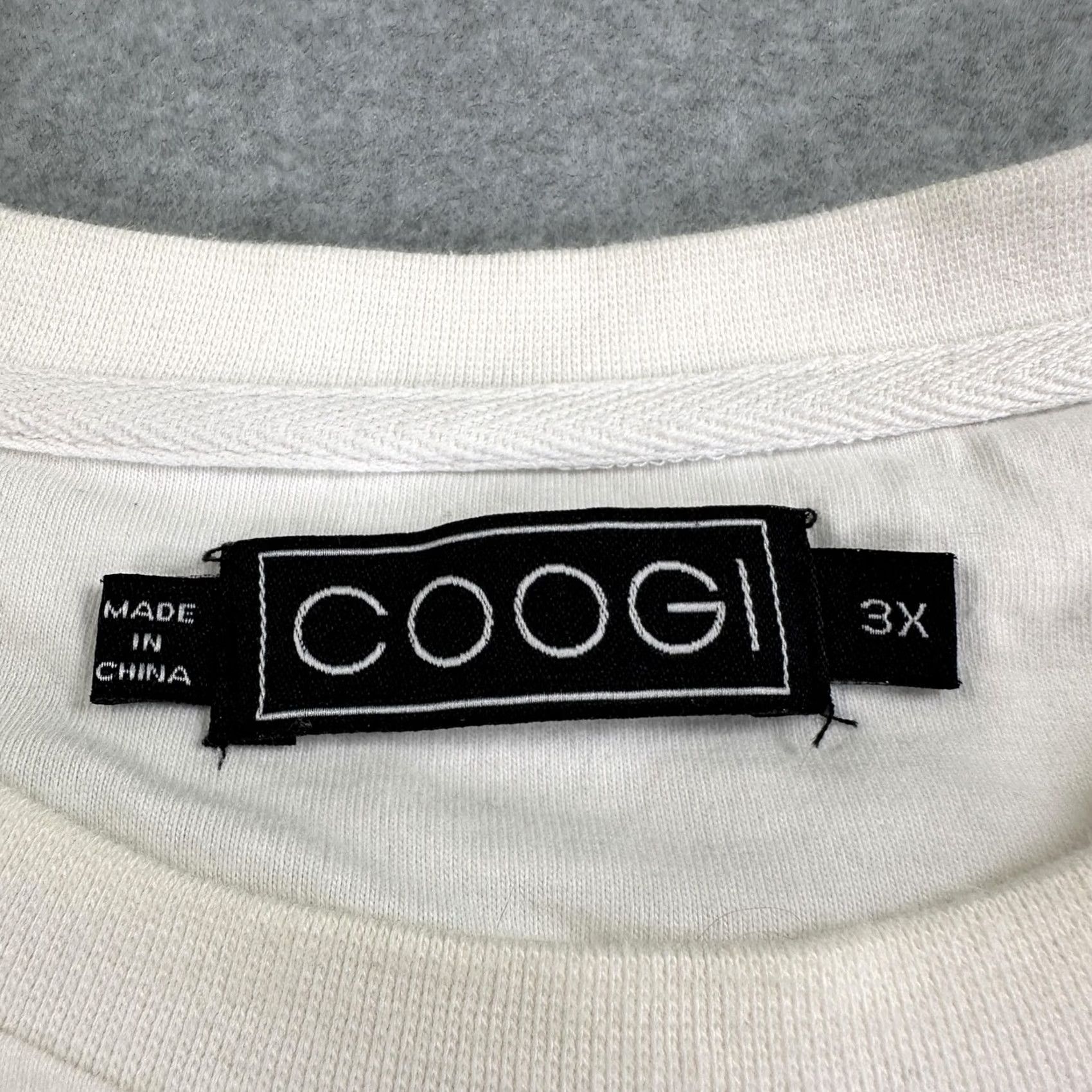 Coogi COOGI Shirt Mens 3XL White Graphic Tee Logo Streetwear Authentic Australian 69 Crew Neck Short Sleeve Navy? Size US XXL / EU 58 / 5 - 3 Thumbnail