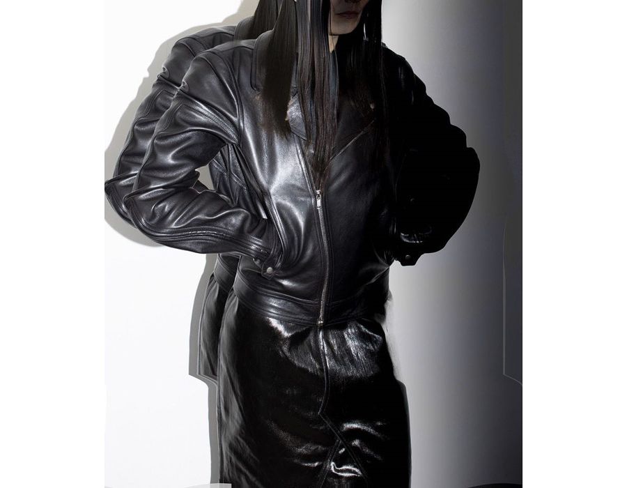 Rick Owens *NEW* LEATHER DRACUBIKER BIKER JACKET SS23 | Grailed