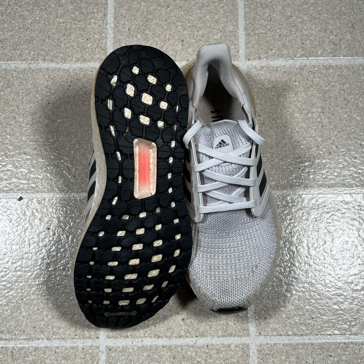 Adidas Adidas Ultraboost 20 EE4394 Grey Running Shoes Sneakers Size US 7 / IT 37 - 4 Thumbnail