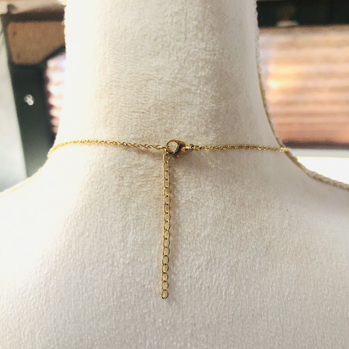 Handmade Handcrafted old golden brass filigree pendant necklace Size ONE SIZE - 4 Thumbnail