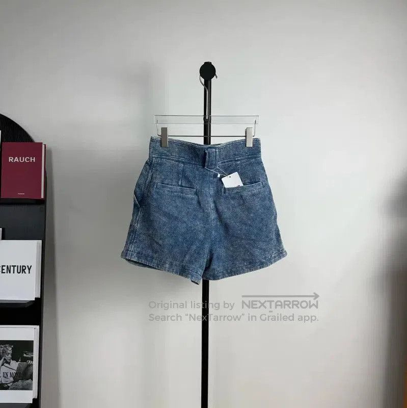 Louis Vuitton Louis Vuitton Blue Cotton Women's Shorts . Size 23" - 2 Thumbnail