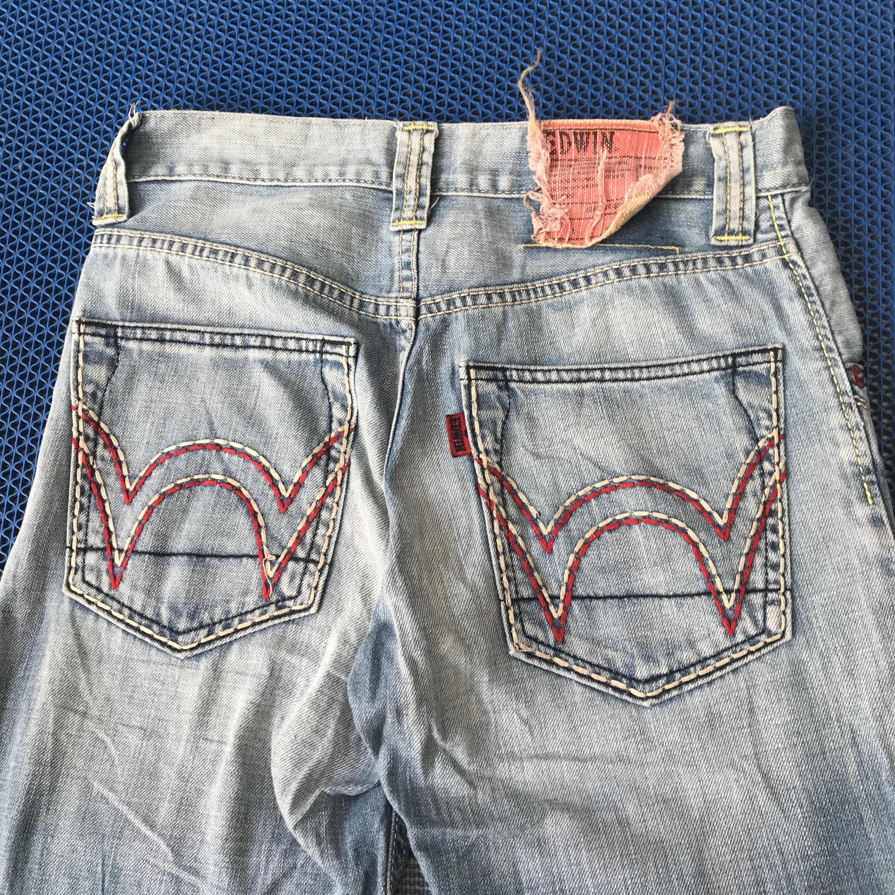Edwin Vintage Edwin Shortpants Blue Jeans Button Permex Size US 29 - 2 Thumbnail