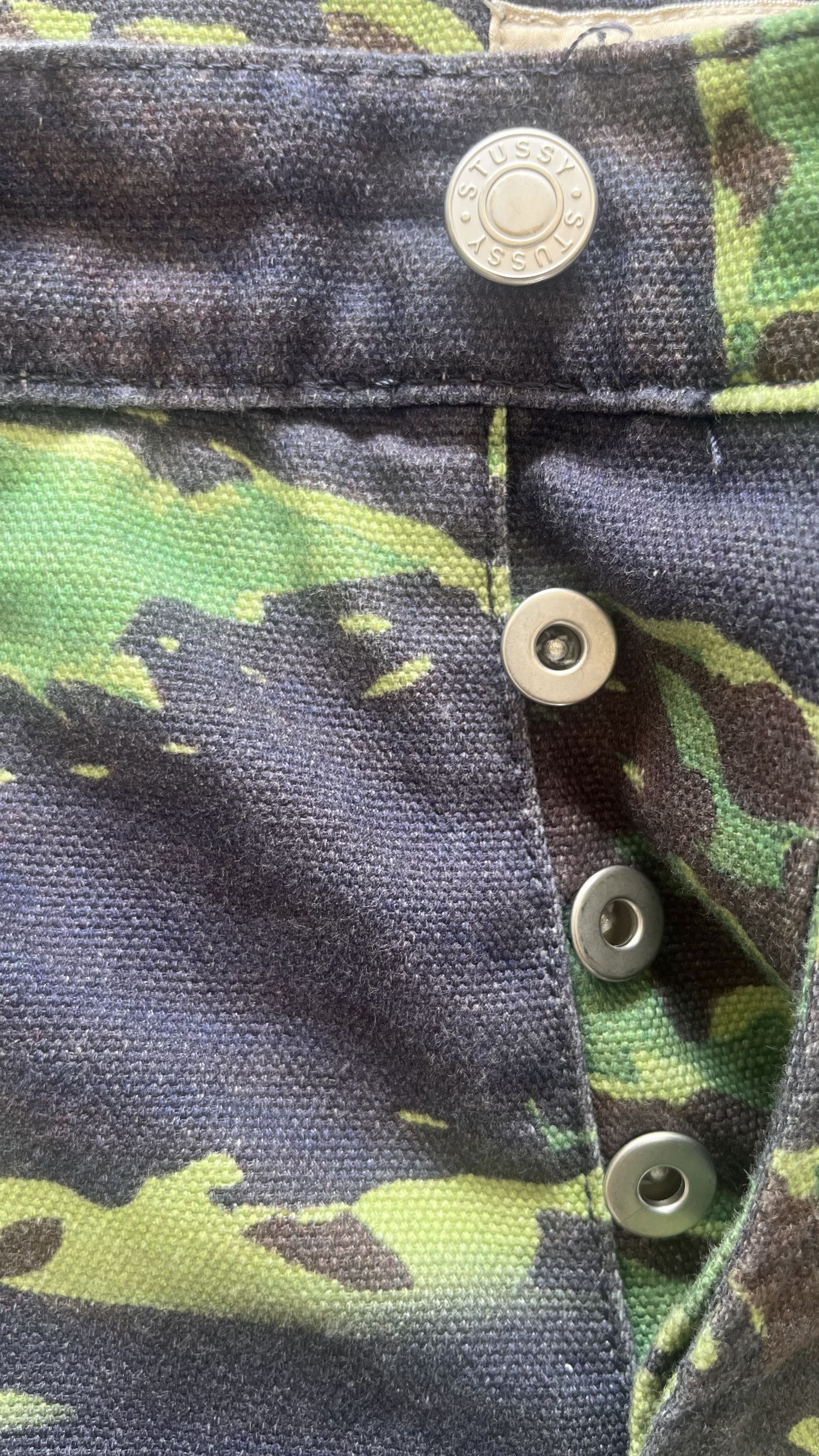 stussy×LUCIEN TIGRIS CANVAS Stussy x Lucien Tigris Canvas Big Ol' Jean 'Black