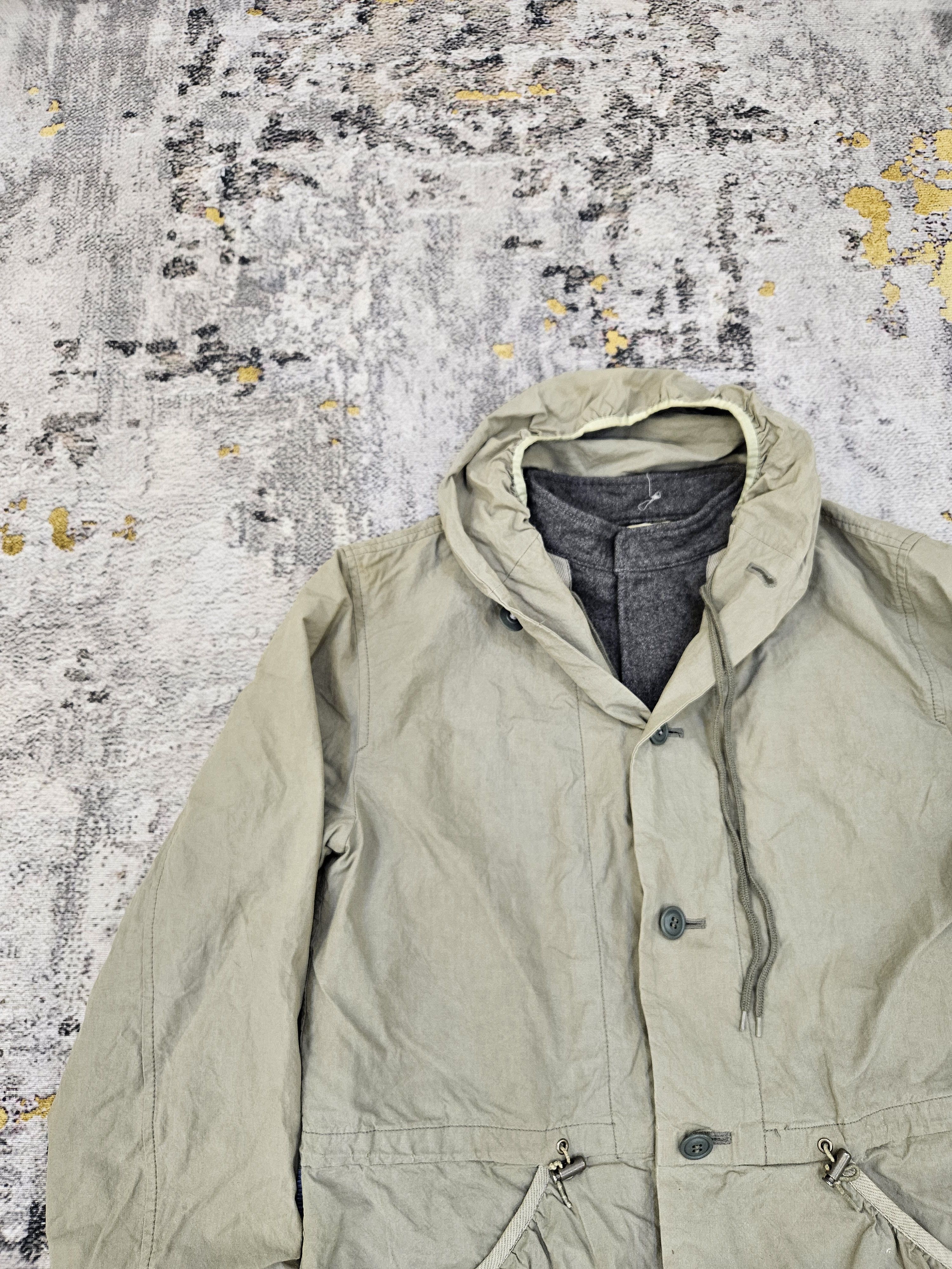 Issey Miyake RARE VINTAGE Issey Miyake 2-in-1 Layered Parka Jacket Size US M / EU 48-50 / 2 - 7 Thumbnail