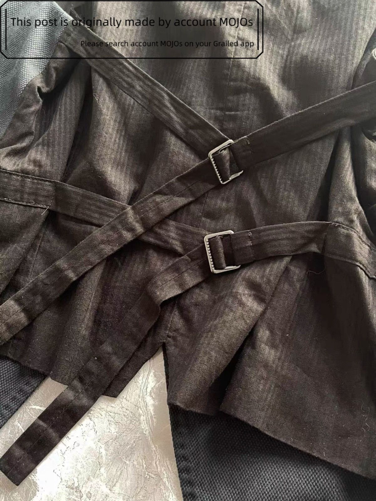 Ann Demeulemeester Sz XXS Ann Demeulemeester Triple Breasted Vest mojos33833 Size US XXS / EU 40 - 4 Thumbnail