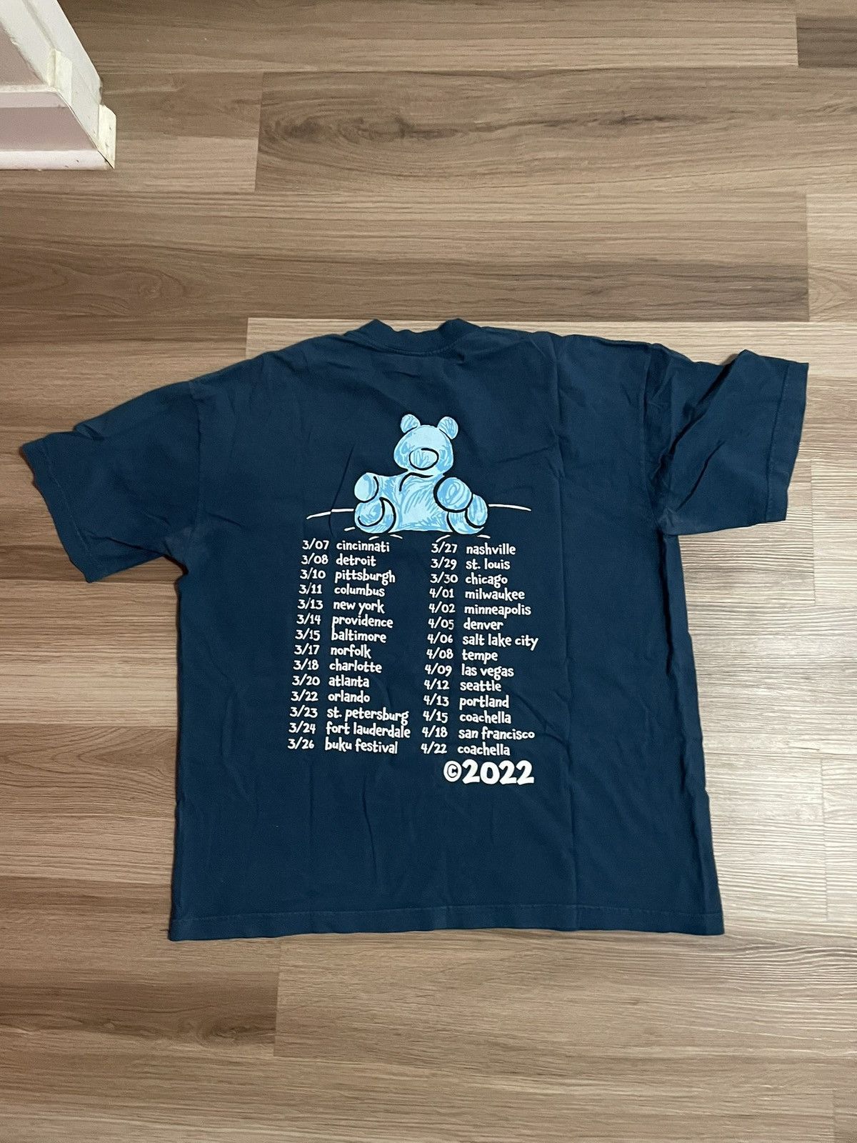 Kendrick Lamar Baby Keem The Melodic Blue Tour Tee Size US XL / EU 56 / 4 - 3 Thumbnail