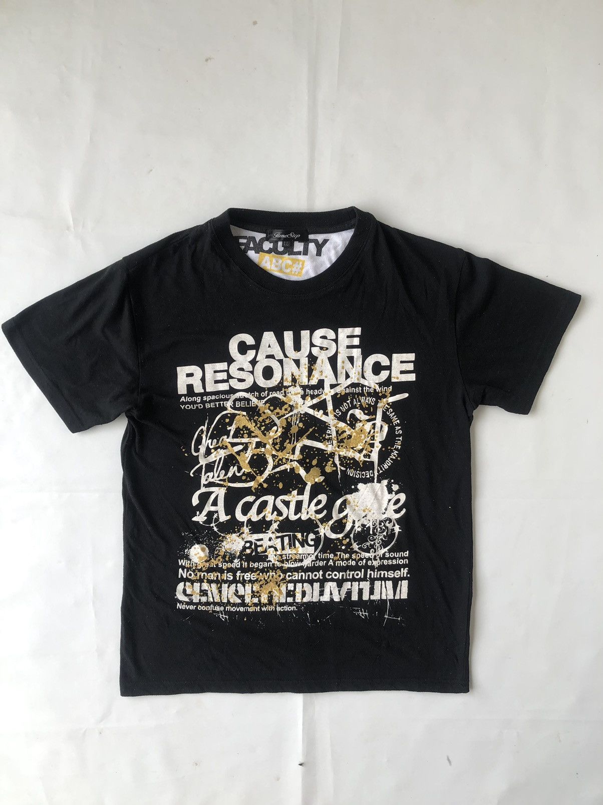 Hysteric Glamour Japanese Poem Tribal Cause Resonance Time Step Punk style Size US L / EU 52-54 / 3 - 1 Thumbnail