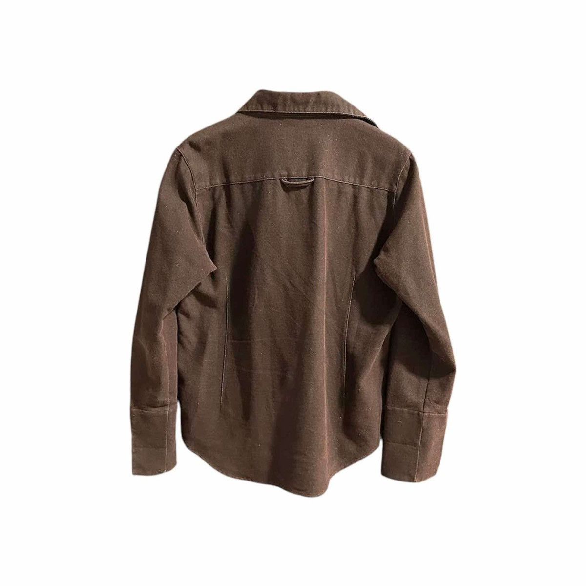 5351 POUR LES HOMMES × Japanese Brand × L7 Real Hip 🔥Y2K Archived L7 Real Hip Laces Up Leather Long Sleeve Shirt Size US L / EU 52-54 / 3 - 8 Thumbnail