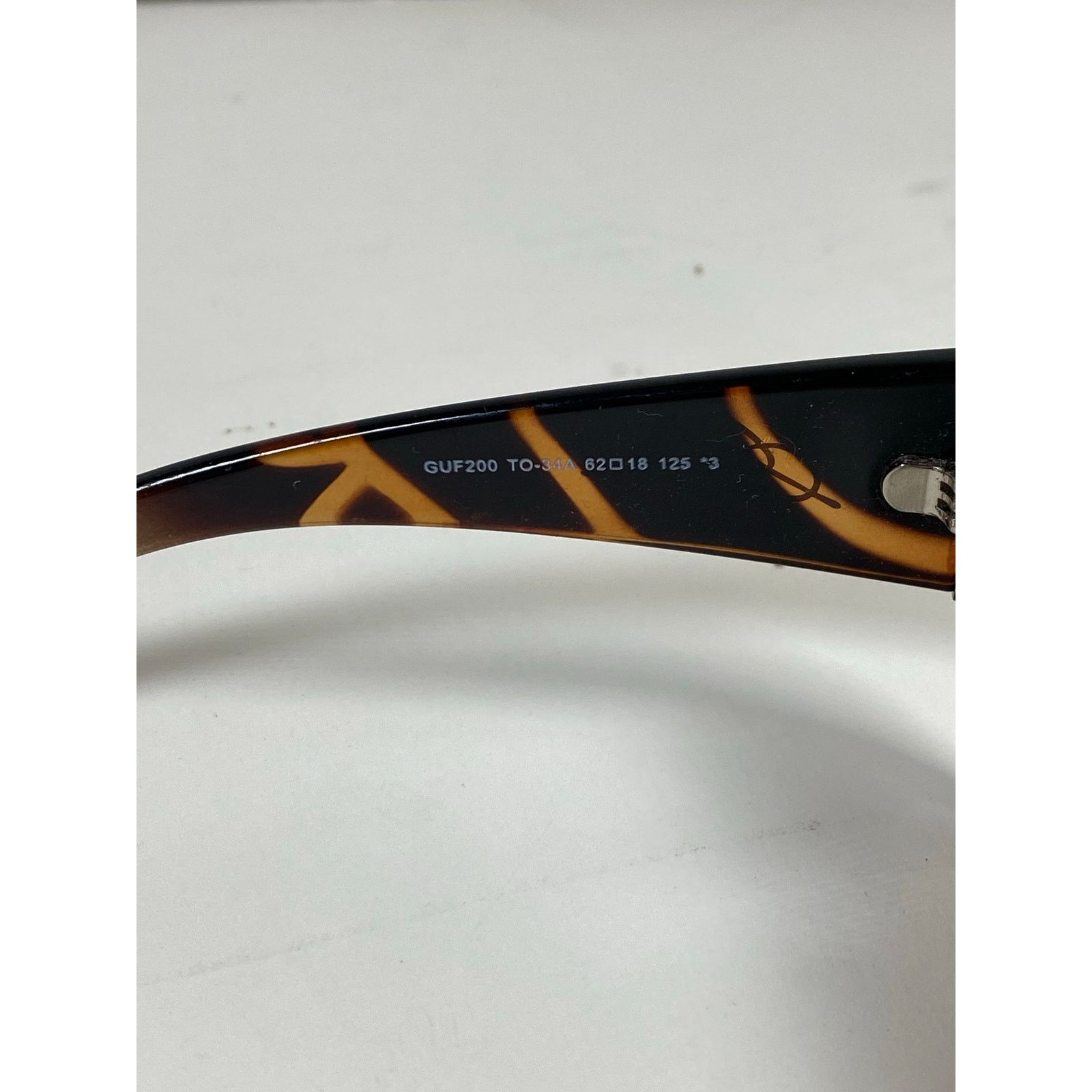 Guess Guess Sunglasses Tortoise and Blue Gradient Lenses Size ONE SIZE - 4 Thumbnail