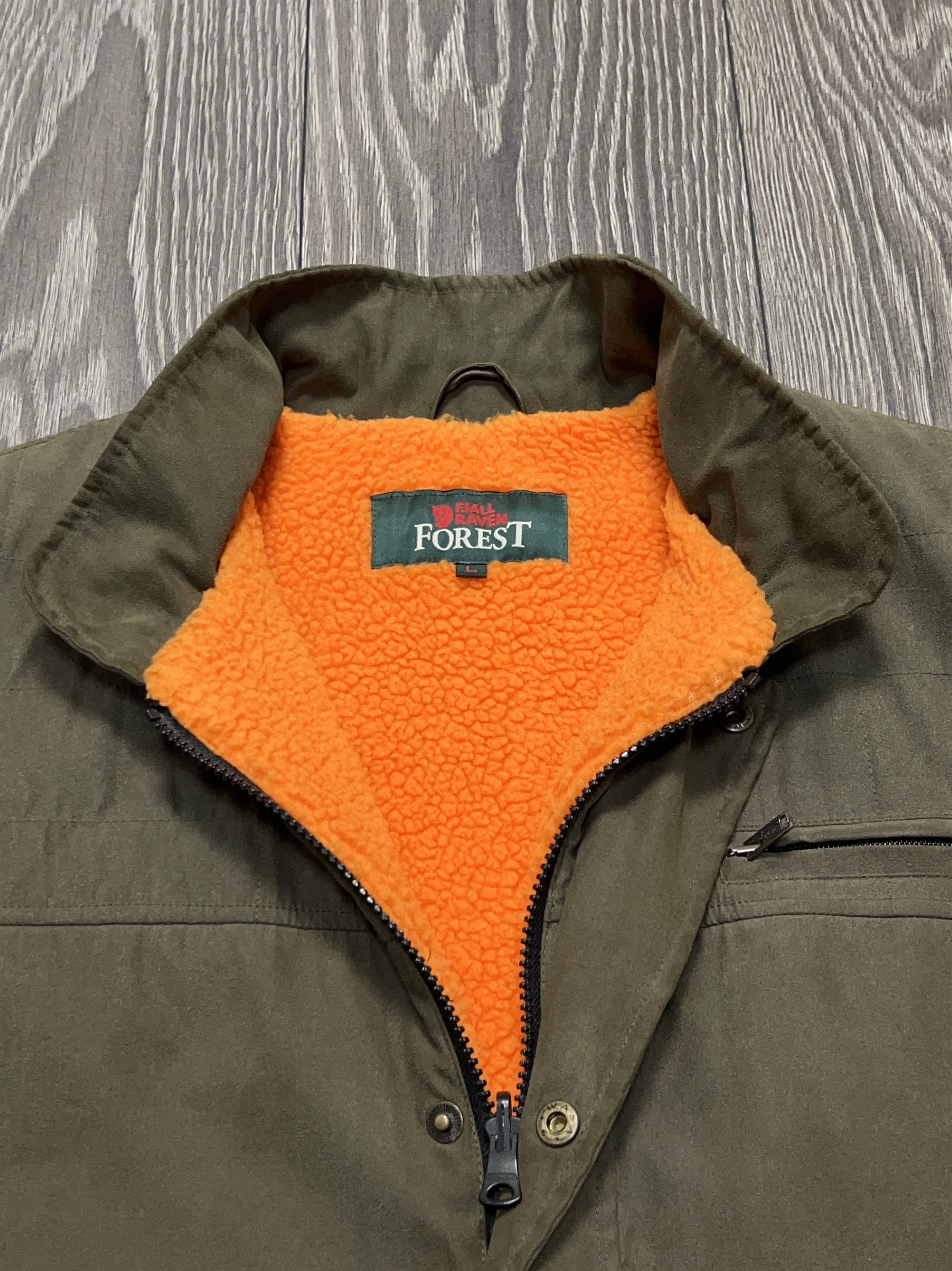 Fjallraven Forest Vest Gilet Waistcoat Pile Inside Hunting Size L Size US L / EU 52-54 / 3 - 5 Thumbnail