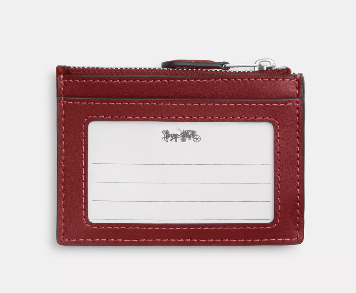 Coach Mini Skinny Id Case In Signature Denim CDN29 Size ONE SIZE - 6 Thumbnail