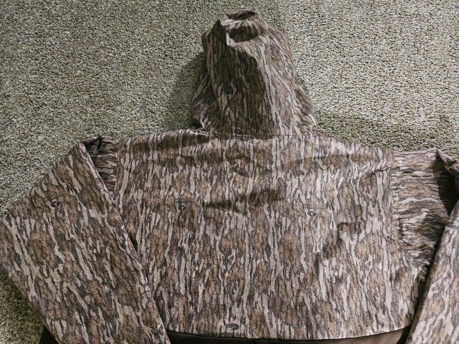 Designer Gamehide Mossy Oak Camo Bottomland 5x Waterproof Hoodie Size ONE SIZE - 10 Thumbnail