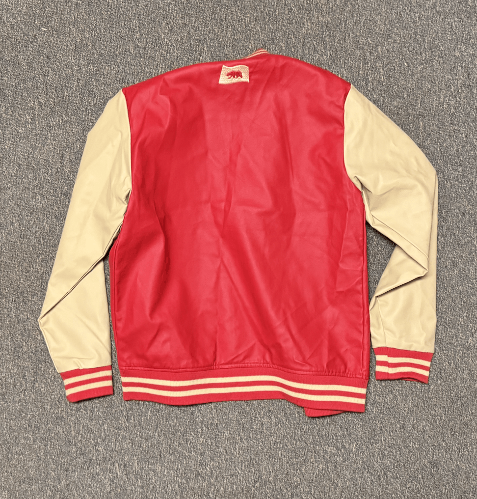 Vintage Vintage Red Letterman Varsity Jacket Size US M / EU 48-50 / 2 - 5 Thumbnail