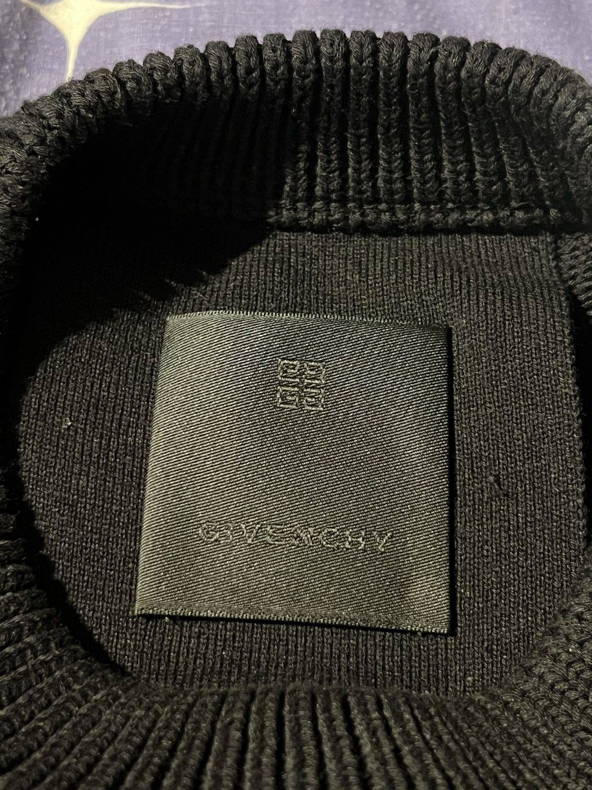 Givenchy Givenchy Logo Knit Sweater Black (S) — 100% Cotton — BNWT Size US S / EU 44-46 / 1 - 4 Thumbnail