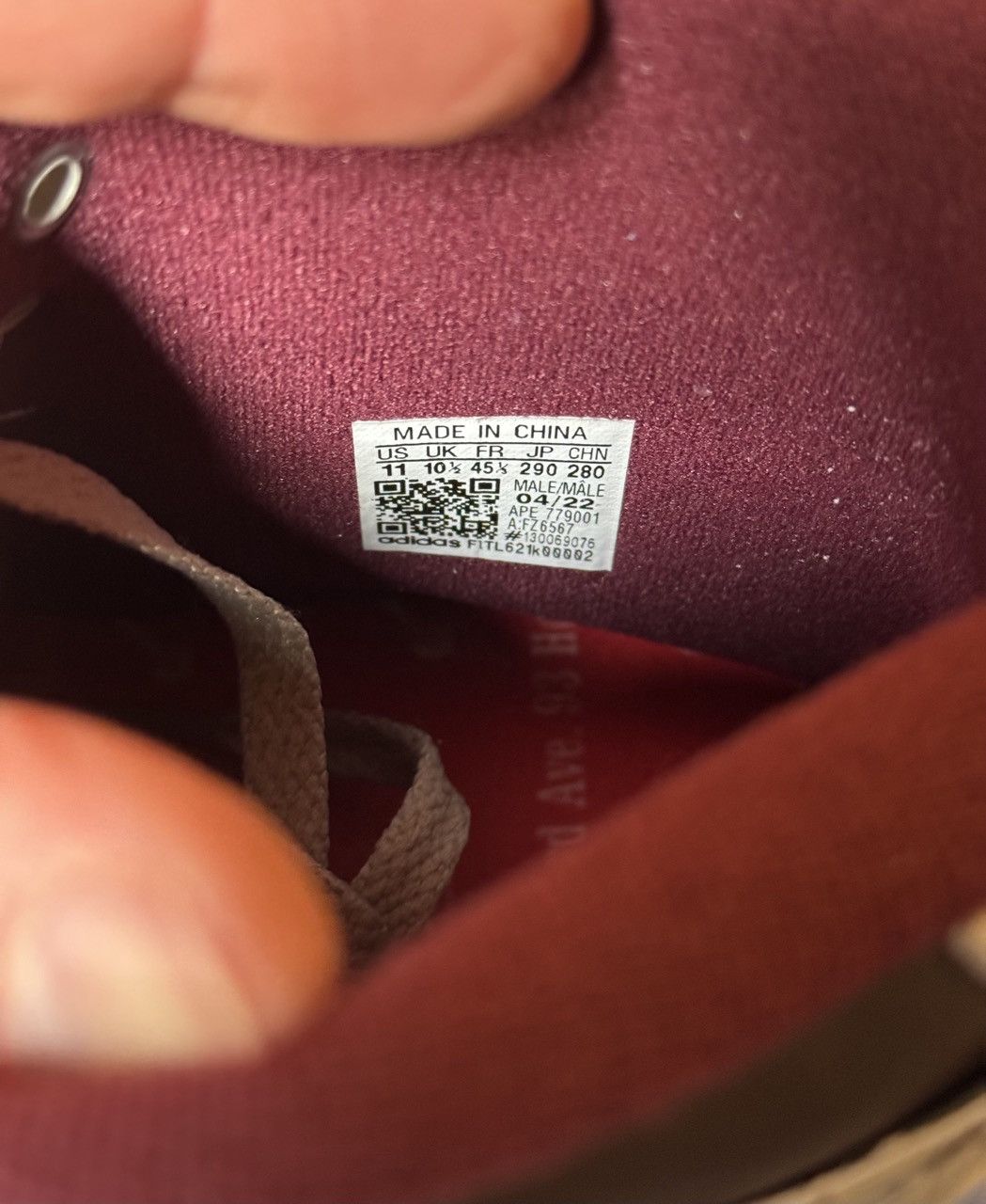 Adidas Adidas Forum Hi Cuts & Slices Size US 11 / EU 44 - 9 Thumbnail