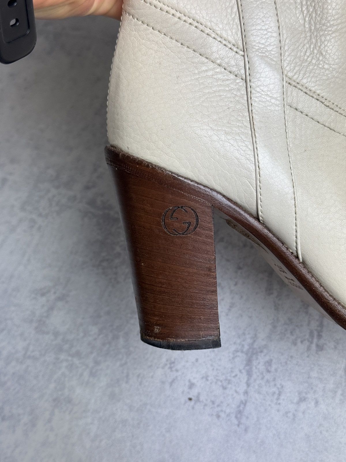 Gucci Gucci Designer Rare Cowboys Leather High Vintage Heels Boots Size US 6 / IT 36 - 6 Thumbnail