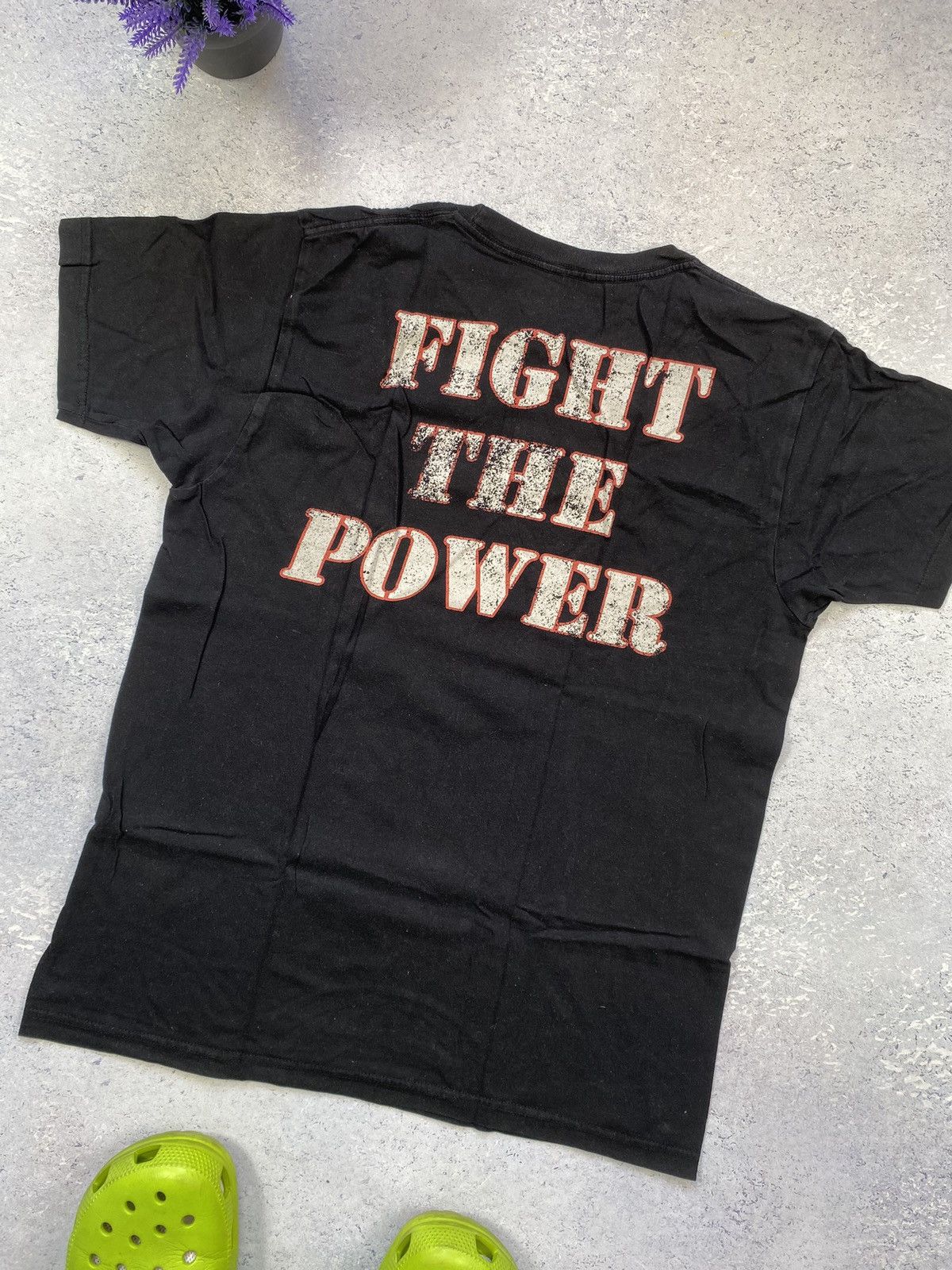 Band Tees Public Enemy Men’s Black T-shirt With Big Logo Size US M / EU 48-50 / 2 - 8 Thumbnail