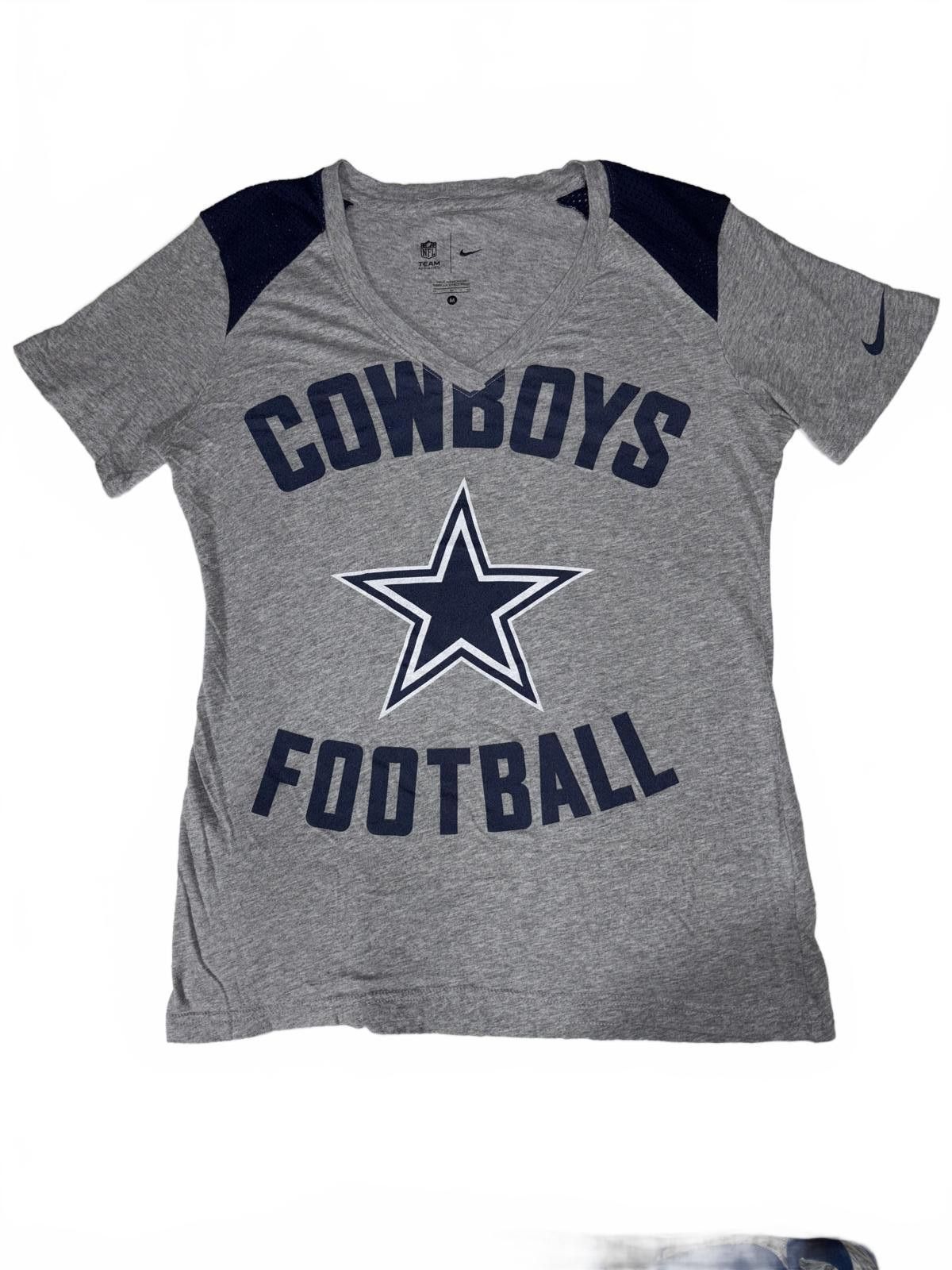 Nike Nike Women's Cowboys Football Tee Size M / US 6-8 / IT 42-44 - 1 Thumbnail