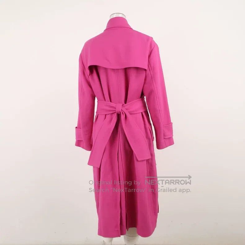 Valentino Valentino A wool-blend solid color long-sleeved coat with Size S / US 4 / IT 40 - 2 Thumbnail