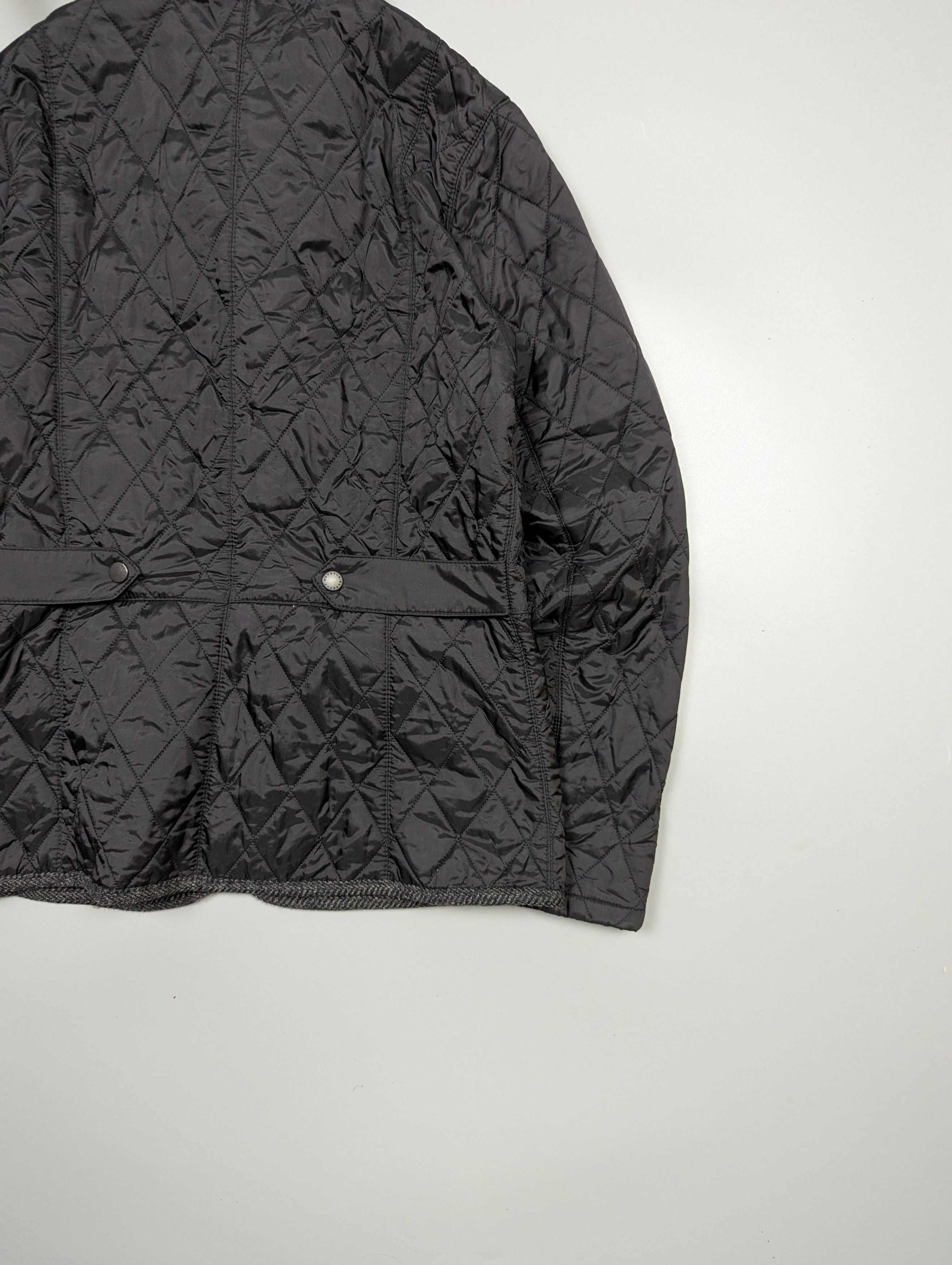 Barbour BARBOUR Women’s Vintage Tweed Quilted Jacket Size L / US 10 / IT 46 - 17 Thumbnail