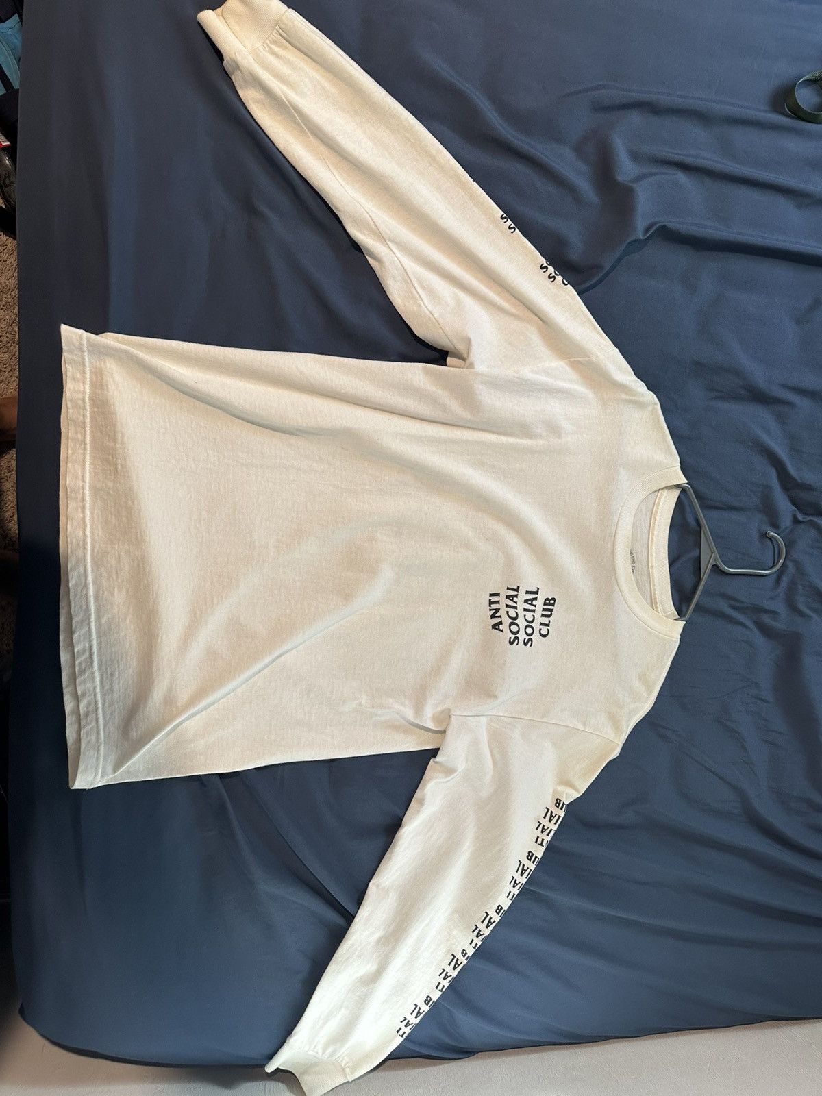 Anti Social Social Club × Designer AntiSocialSocialClub Long Sleeve upside down logo Size US M / EU 48-50 / 2 - 1 Thumbnail
