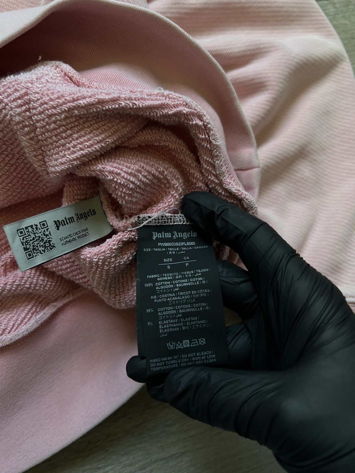 Palm Angels Palm Angels Pink Dancing Bears Logo Oversized Hoodie S Size Size US S / EU 44-46 / 1 - 11 Thumbnail