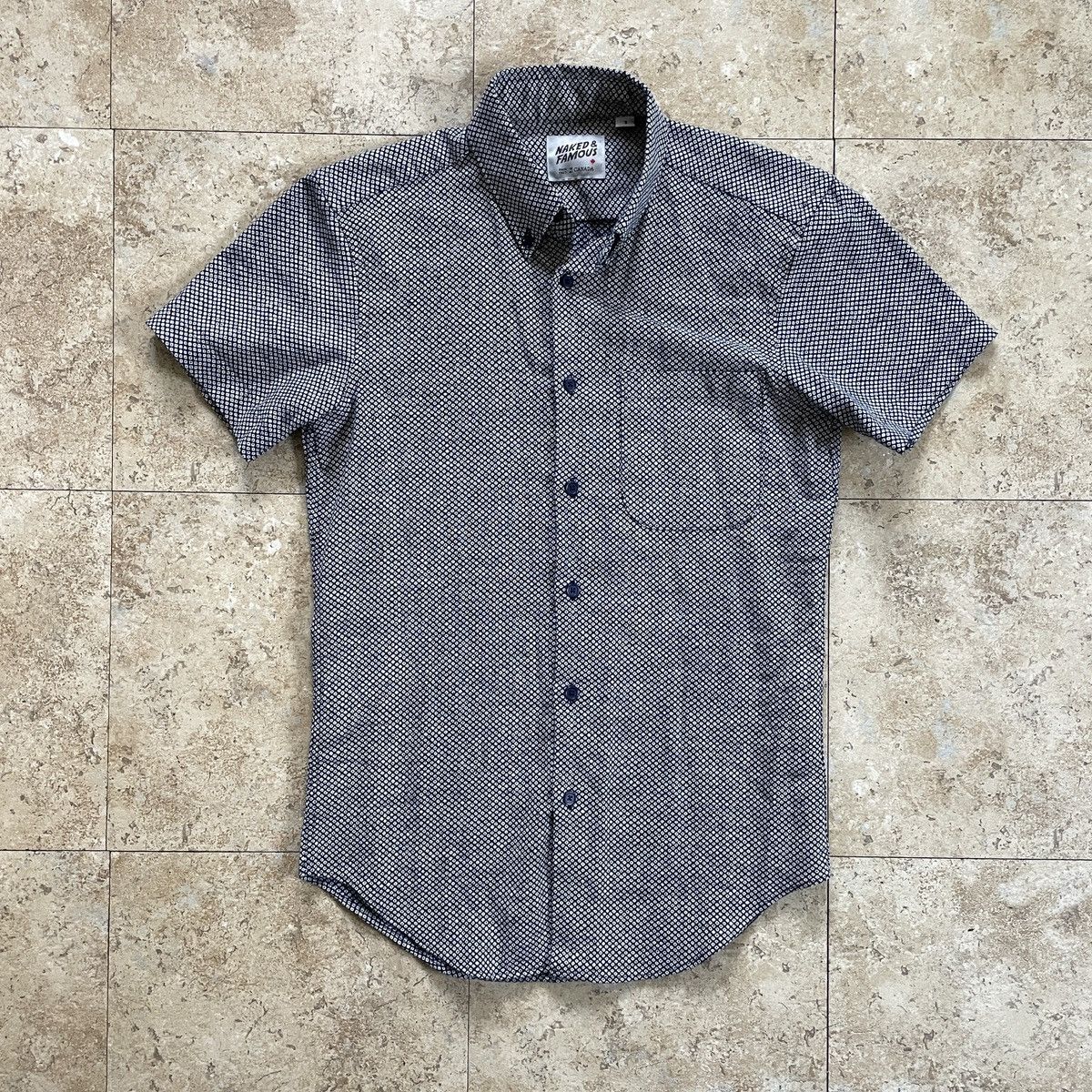 Naked & Famous Naked and Famous short sleeve button up shirt Size US S / EU 44-46 / 1 - 1 Thumbnail