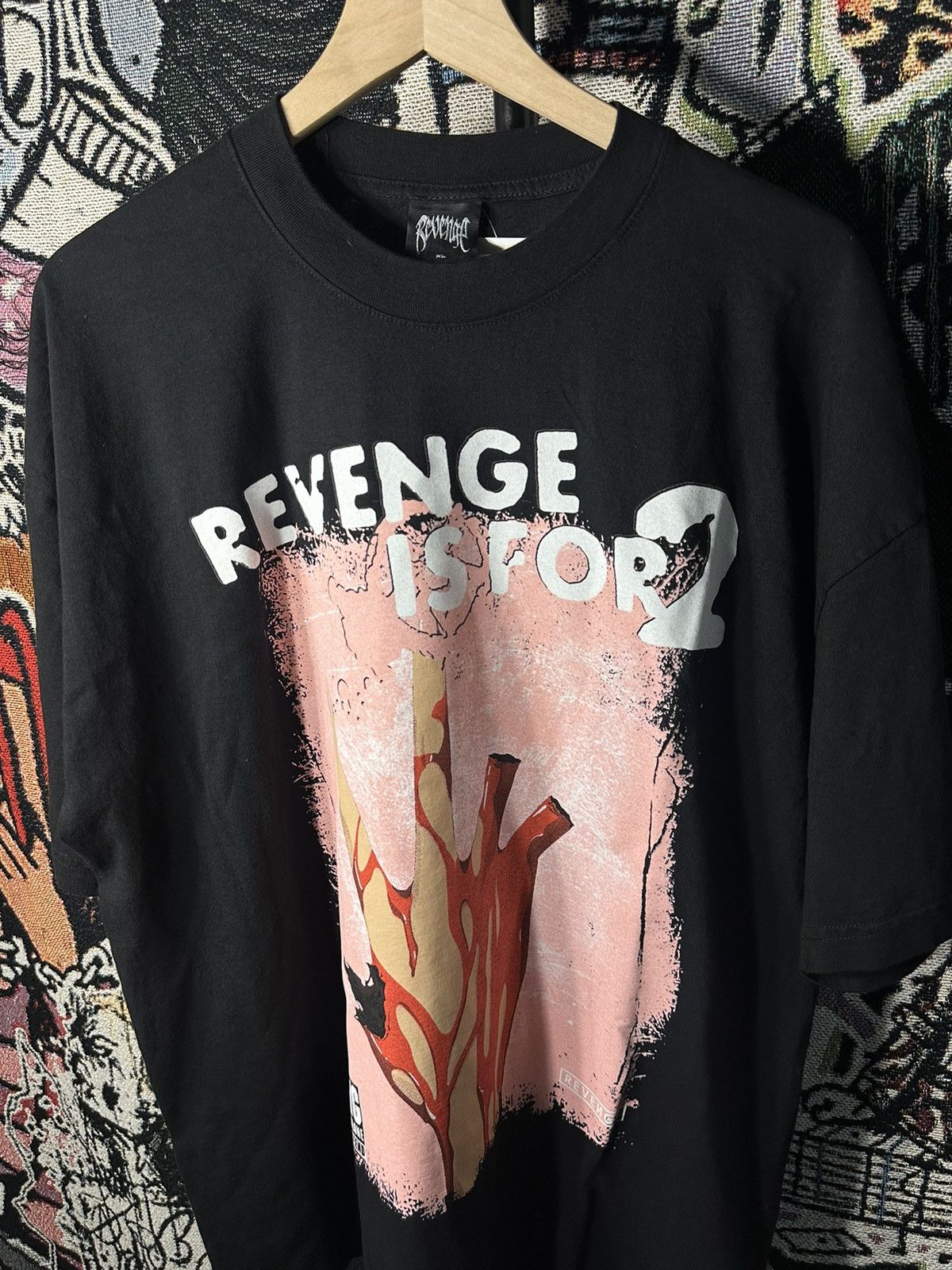 Revenge Revenge Is for Two Tee Size US XL / EU 56 / 4 - 4 Thumbnail