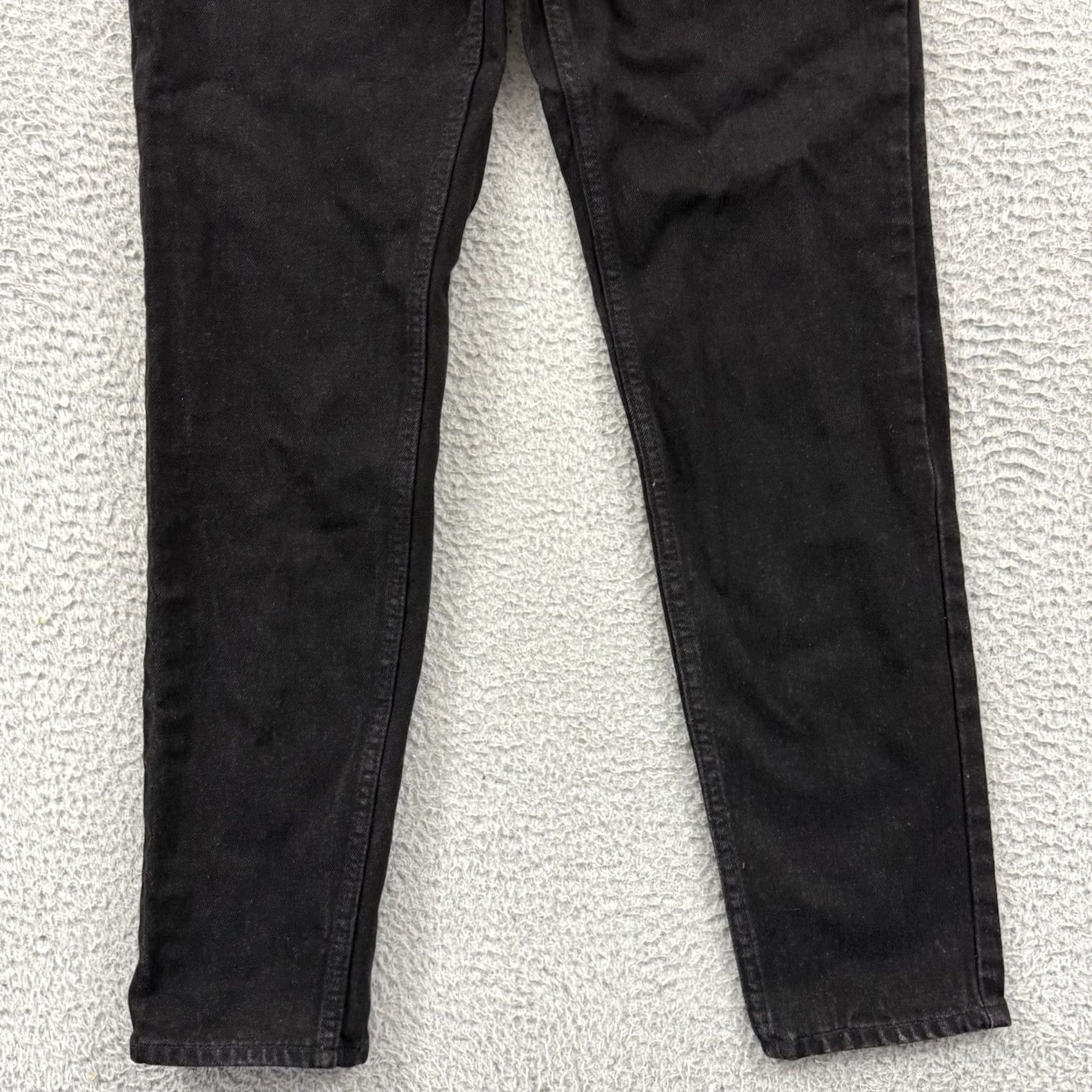 Levi's VINTAGE Levi's Jeans 950 Womens 3 Black Denim Tapered Leg 90s Relaxed Orange Tab Levi's 550 Womens Distressed? No, keep exact words: Size 26" / US 2 / IT 38 - 2 Thumbnail