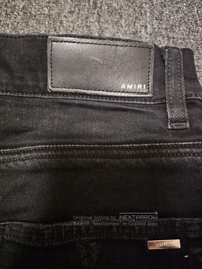 Amiri Amiri Distressed Patchwork Denim Jeans. Size US 30 / EU 46 - 5 Thumbnail