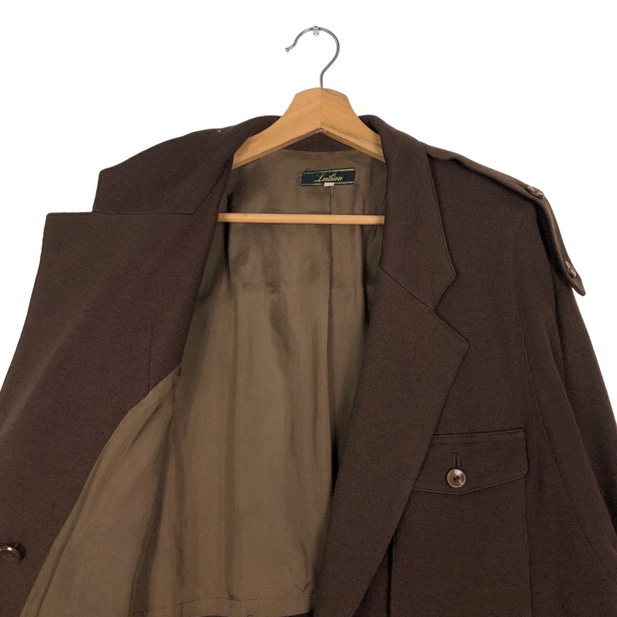 Japanese Brand 🔥Vintage Wool Bomber Jacket Leilian Japan Issey Miyake Size US M / EU 48-50 / 2 - 12 Thumbnail