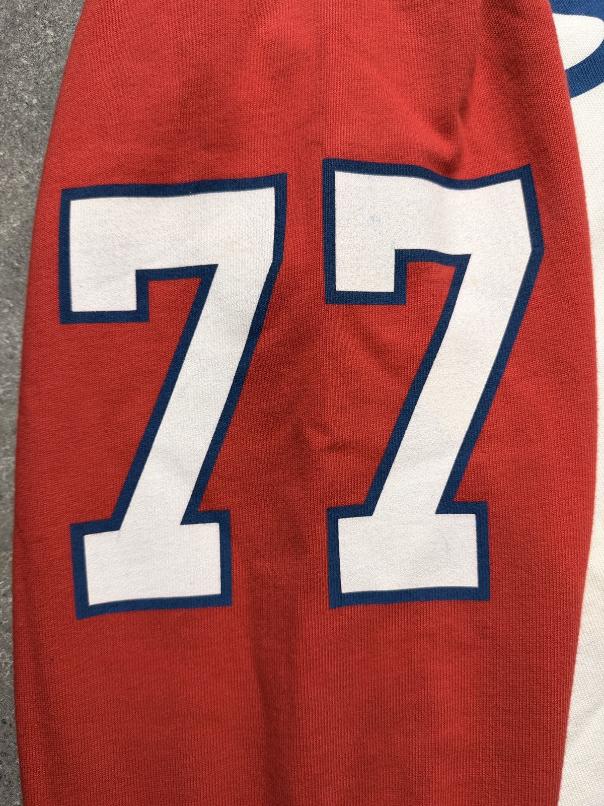 Satoshi Nakamoto Satoshi Nakamoto Bank of Satoshi Jersey White Red Size US L / EU 52-54 / 3 - 6 Thumbnail
