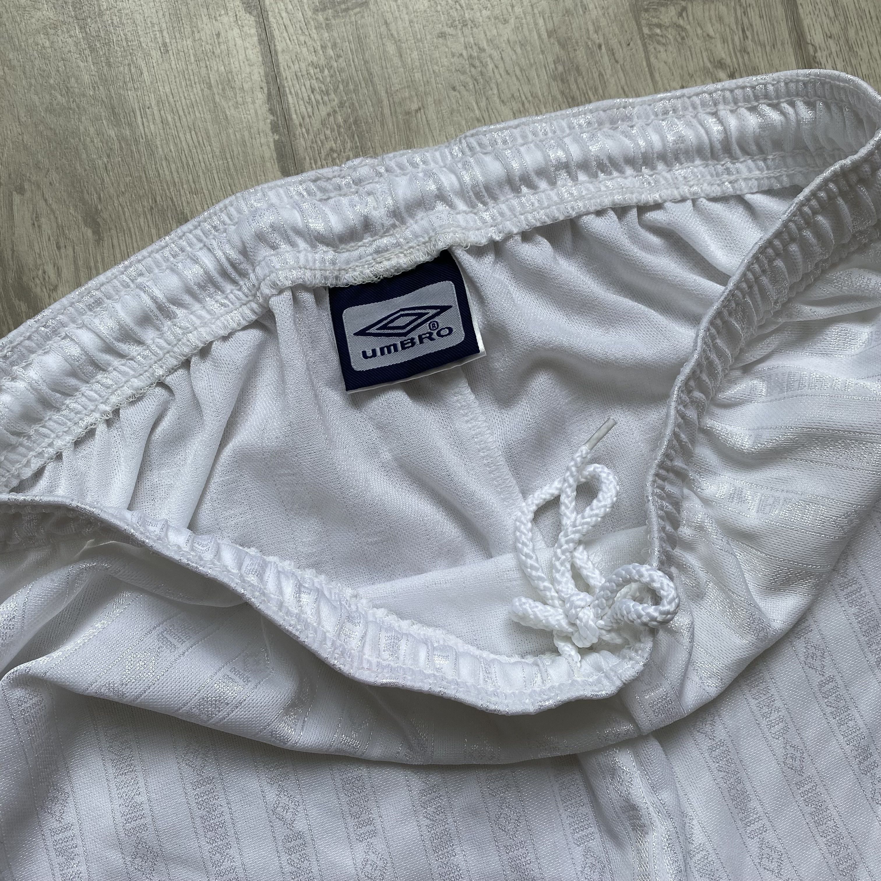 Umbro Vintage 90s Umbro Jersey Short Training monogram Size US 36 / EU 52 - 4 Thumbnail
