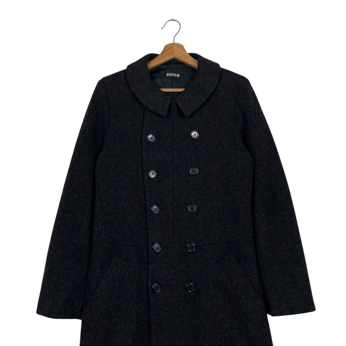 Zucca Zucca Double Breasted Wool Women Coat Size S / US 4 / IT 40 - 3 Thumbnail