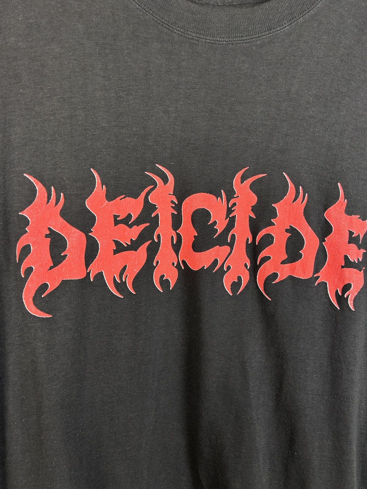 Band Tees 90s Vintage Deicide Death Metal I Am The 666 Antichrist Tee Size US S / EU 44-46 / 1 - 2 Thumbnail