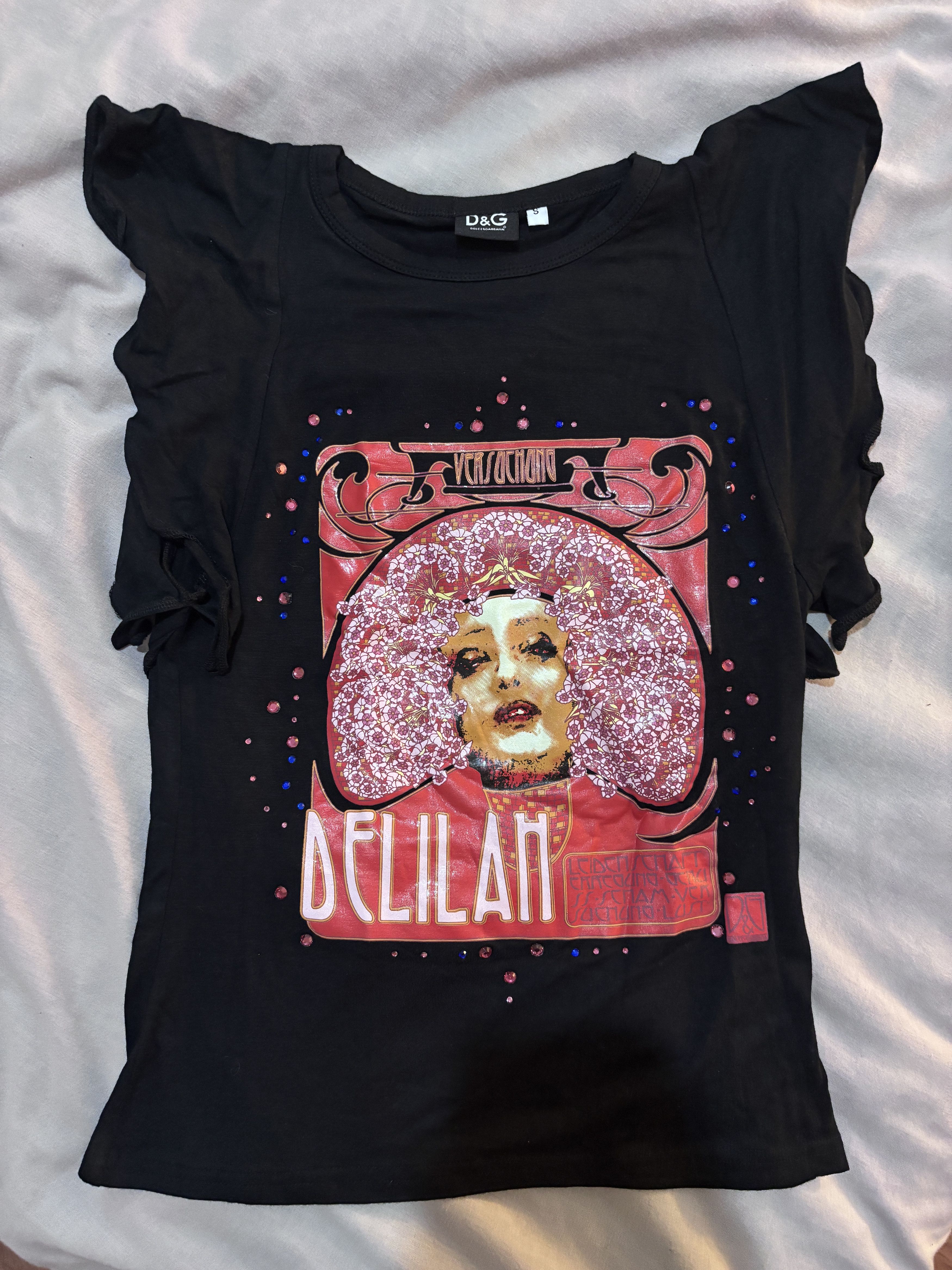 Dolce & Gabbana Dolce & Gabbana Delilah Vintage TShirt Size S / US 4 / IT 40 - 1 Thumbnail