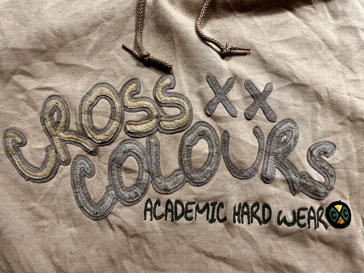 Cross Colours × Rap Tees × Vintage Vintage 00s Y2K Cross Colours Hoodie Hip Hop XXXL Size US XXL / EU 58 / 5 - 5 Thumbnail