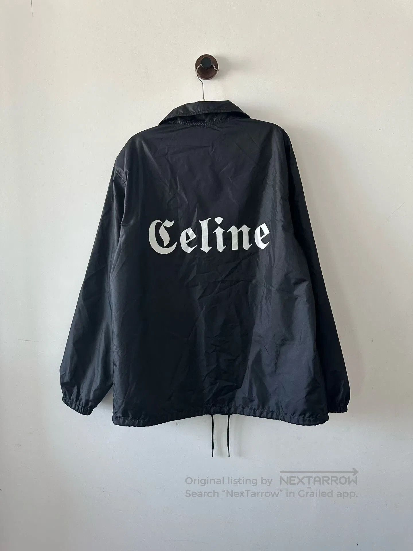 Celine Celine Black Nylon Jacket. Size US S / EU 44-46 / 1 - 2 Thumbnail