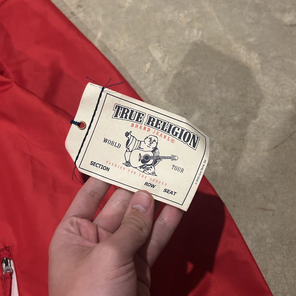 True Religion × Vintage Brand New True Religion Zip Up Nylon Track Jacket Vintage Size US XXL / EU 58 / 5 - 6 Thumbnail