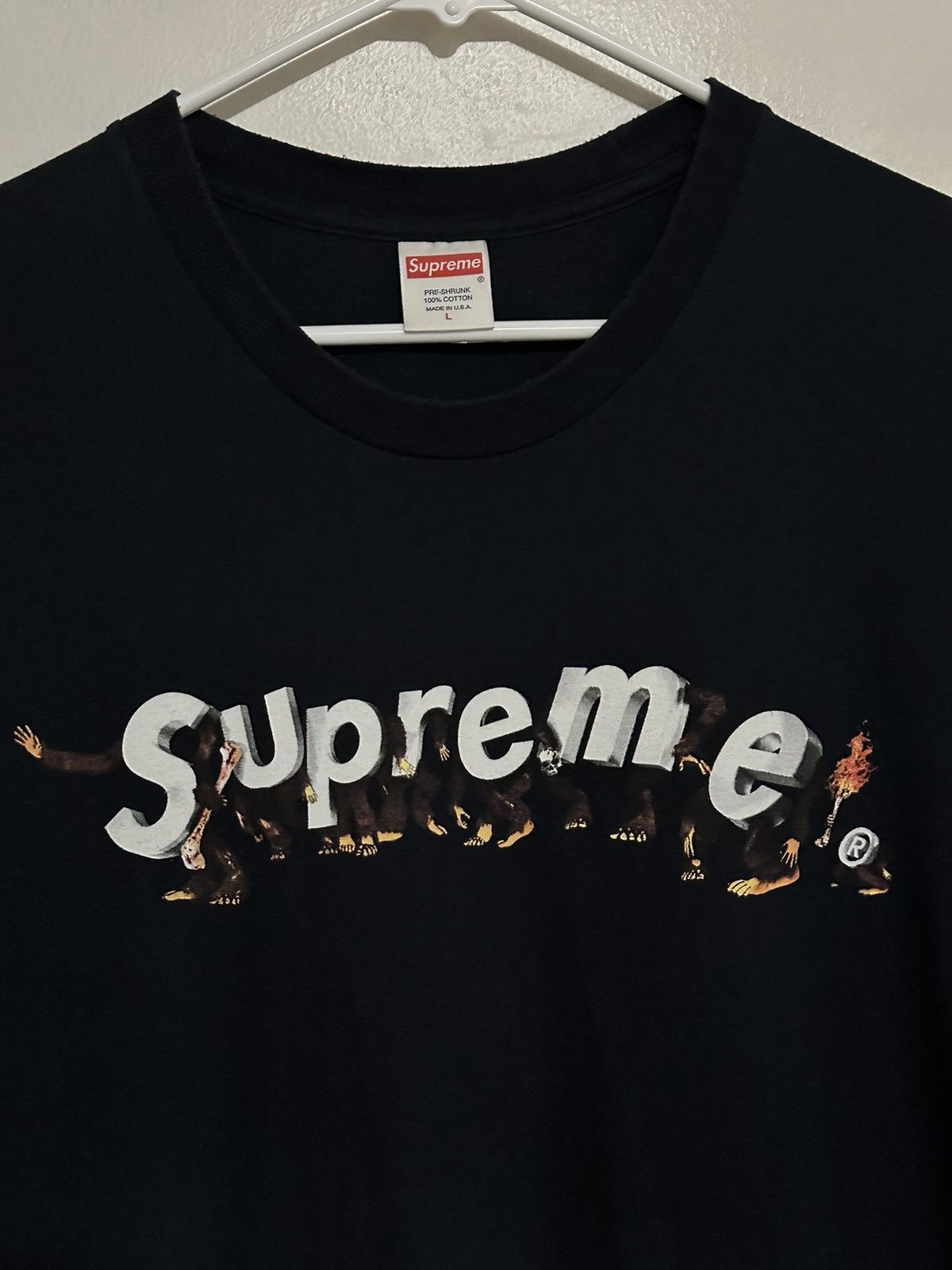 Supreme Supreme Apes Tee Size US L / EU 52-54 / 3 - 2 Thumbnail