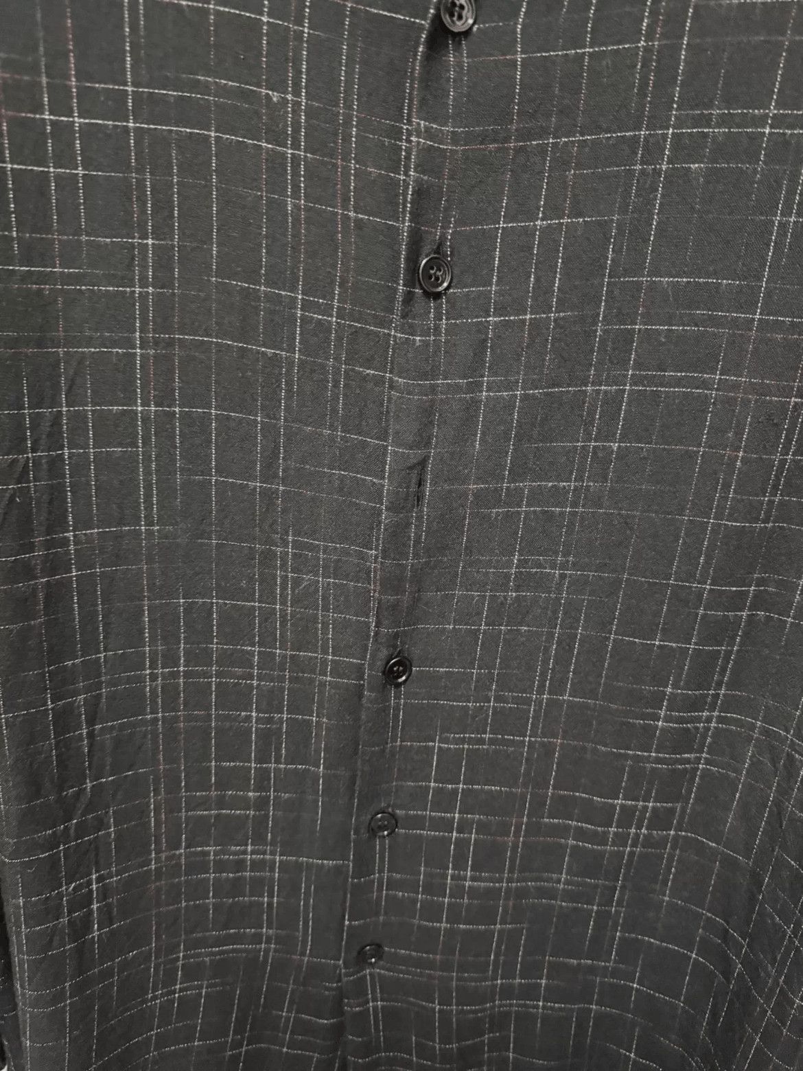 Saint Laurent Paris Sz 39 Saint Laurent Paris by Hedi 14AW Pattern Shirt-2508 Size US M / EU 48-50 / 2 - 4 Thumbnail